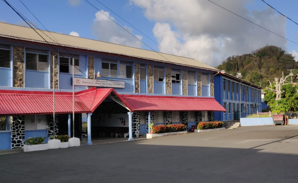 front of PDJSS campus